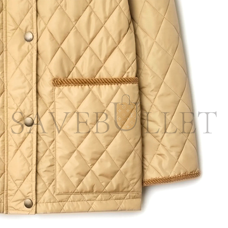 Bv*b*rry QUILTED NYLON BARN JACKET 81074641
